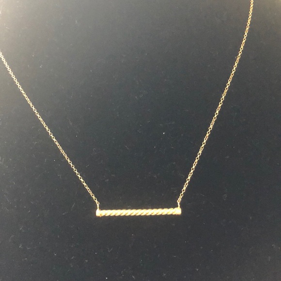 Argento Vivo Bar Pendant Necklace - Picture 3 of 5